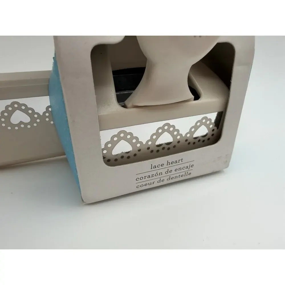 Martha Stewart Crafts Lace Heart Edge Punch Scrapbooking Journaling Tool